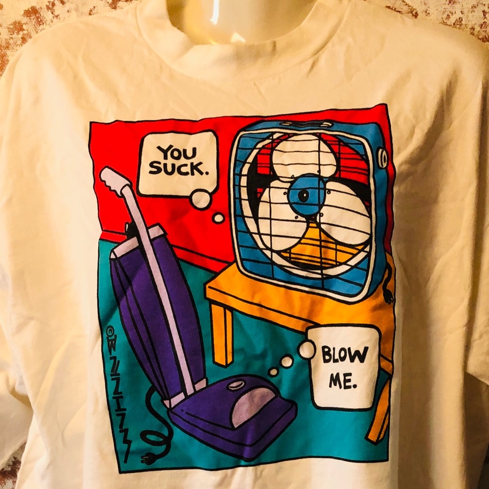 Halloween Costume: “T-Shirt, Fan & Vacuum,” XL - Picture 9 of 15